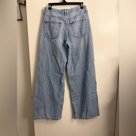 Zara Light Blue Flare Jeans - Picture 2 of 3